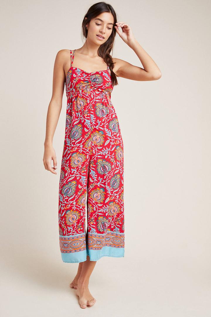 Anthropologie Marina Sleep Jumpsuit