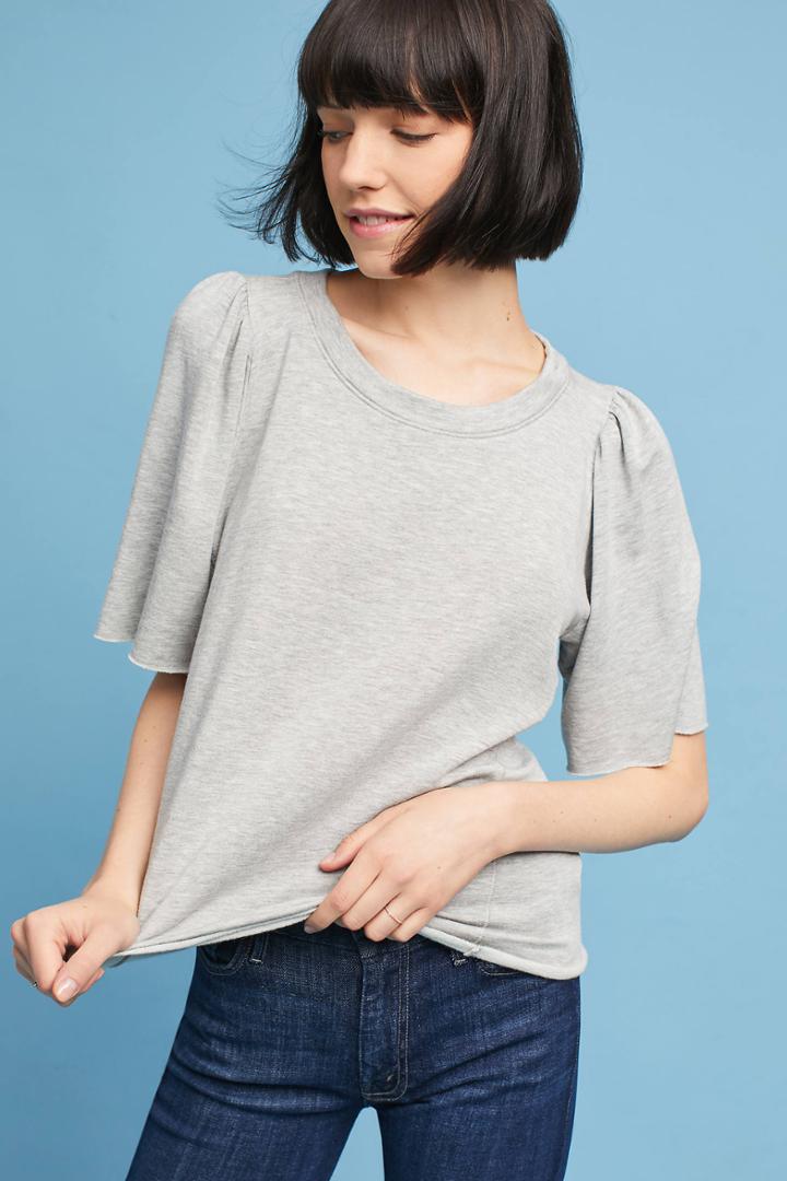 Velvet By Graham & Spencer Astley Fleece Sweatshirt