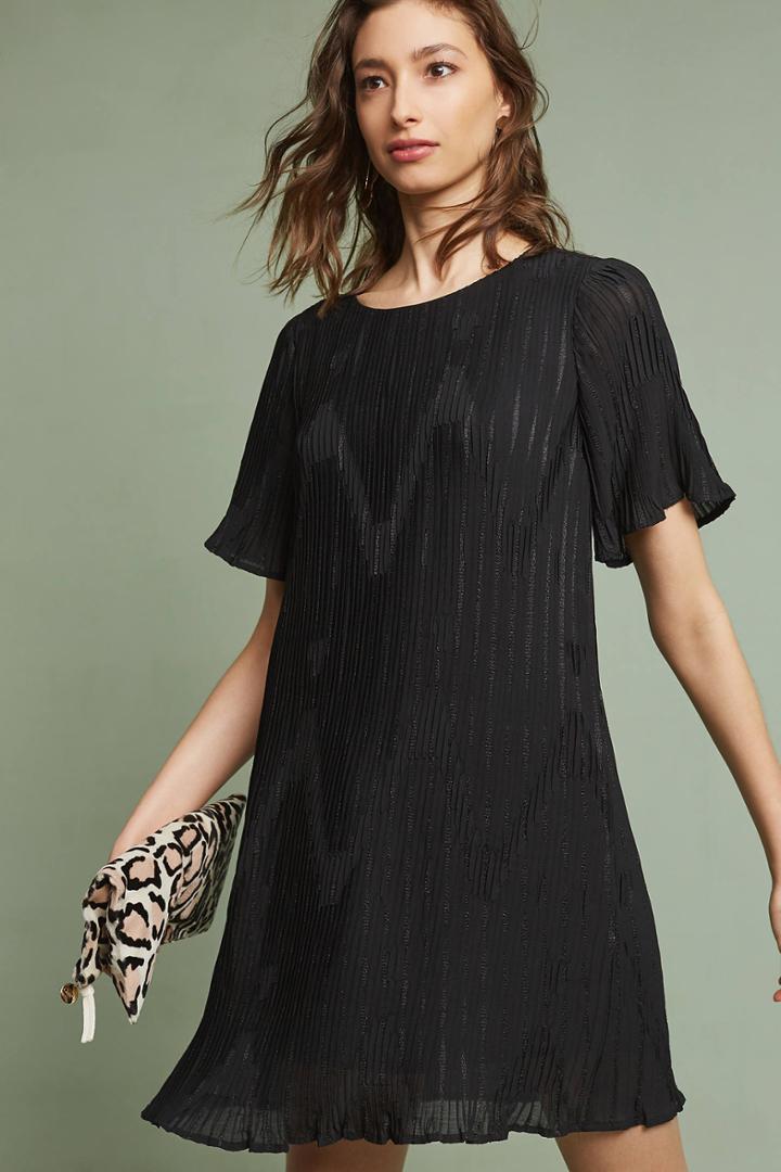 Sunday In Brooklyn Textured Tie-back Dress
