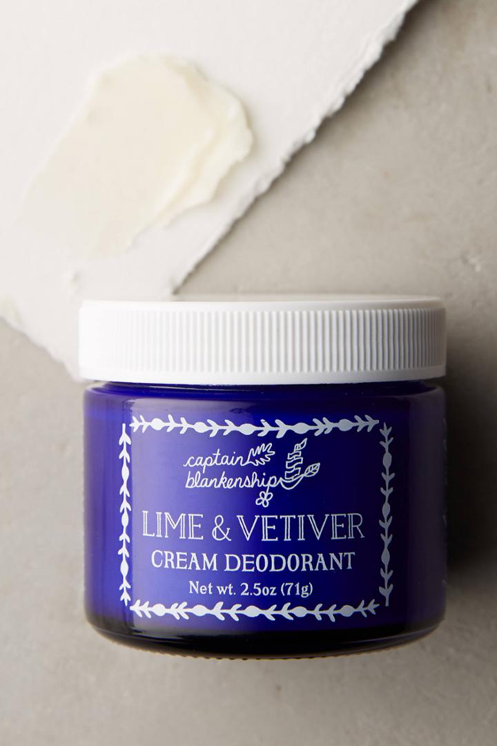 Captain Blankenship Lime & Vetiver Cream Deodorant