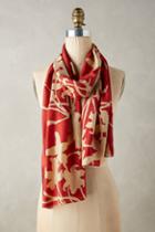 Kevin Harris Textile Burnout Silk Scarf