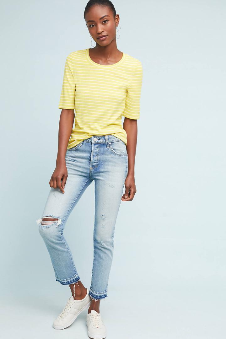 Amo Babe High-rise Skinny Ankle Jeans