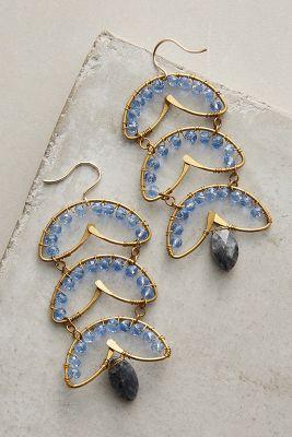 Anthropologie Callista Chandelier Earrings