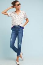 Paige Margot Ultra High-rise Cropped Fray Jeans