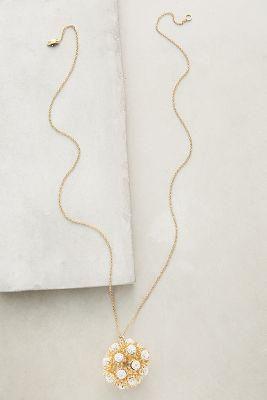 Lele Sadoughi Dandelion Pendant Necklace