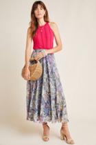 Maeve Miele Floral Midi Skirt