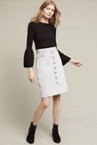 Levi Sylvie Buttondown Denim Skirt