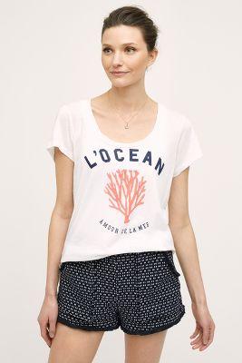Joa Embroidered Fringe Shorts
