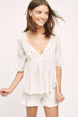 Eloise Embroidered Zoe Top