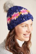 Knit Collage Cozy Thoughts Pommed Beanie