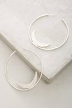 Amanda Hunt Crescent Moon Hoops