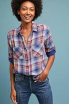 Cloth & Stone Split-back Plaid Buttondown