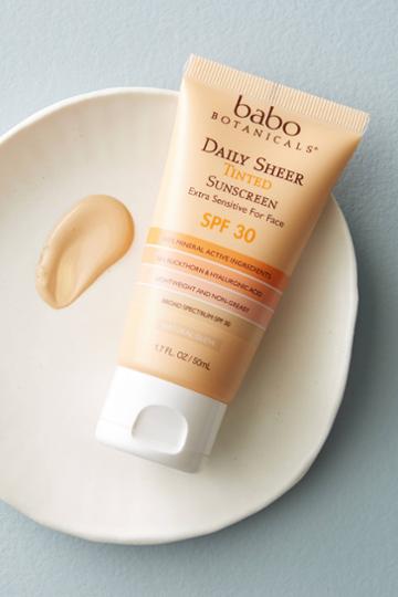 Babo Botanicals Daily Sheer Tinted Sunscreen Spf