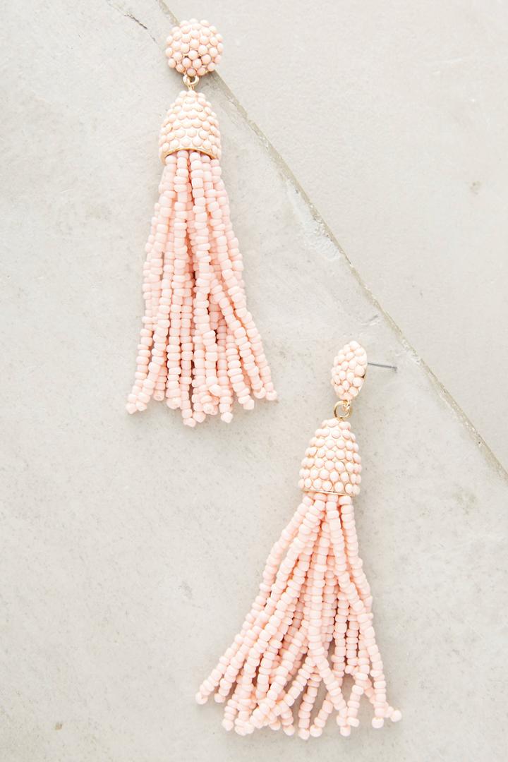 Anthropologie Pinata Beaded Drop Earrings