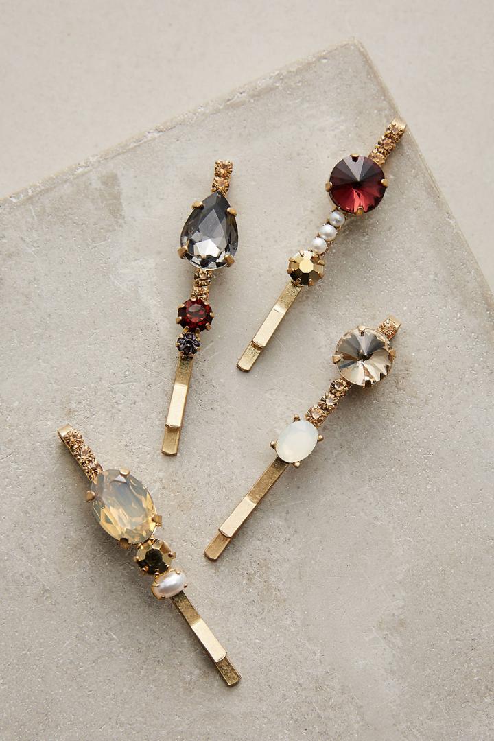 Anthropologie Spritzer Bobby Pin Set