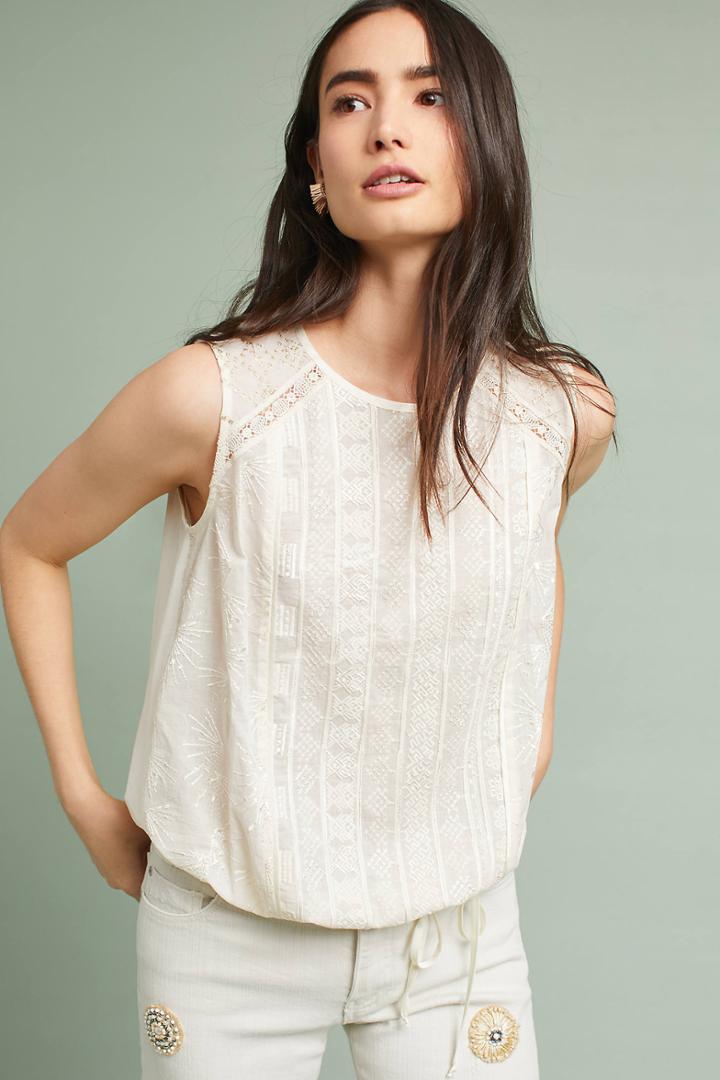Tiny Addison Embroidered Top