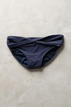 Seafolly Goddess Twist-front Hipsters Navy