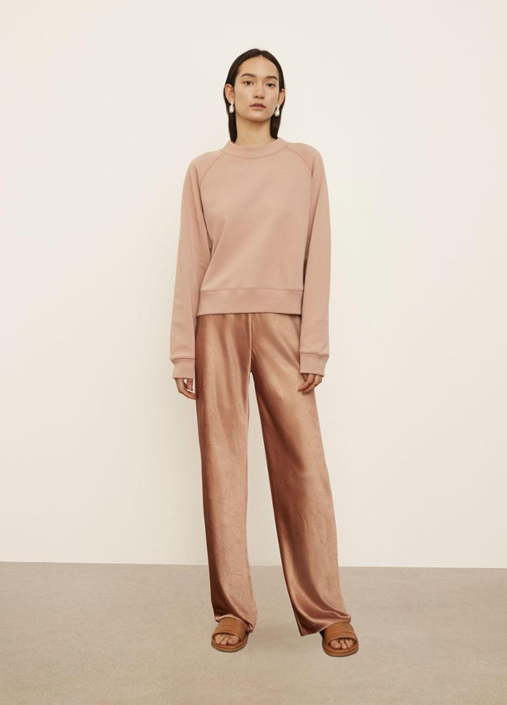 Vince Puff Sleeve Raglan Pullover