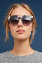 Anthropologie Krystal Cat-eye Sunglasses
