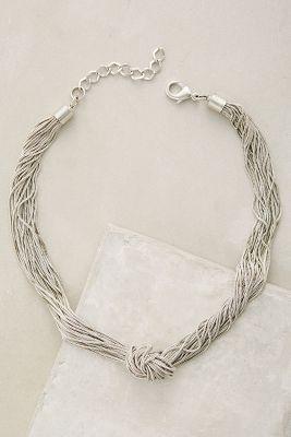 Anthropologie Knotted Mareva Necklace