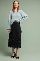 Anna Sui La Vie En Rose Midi Skirt