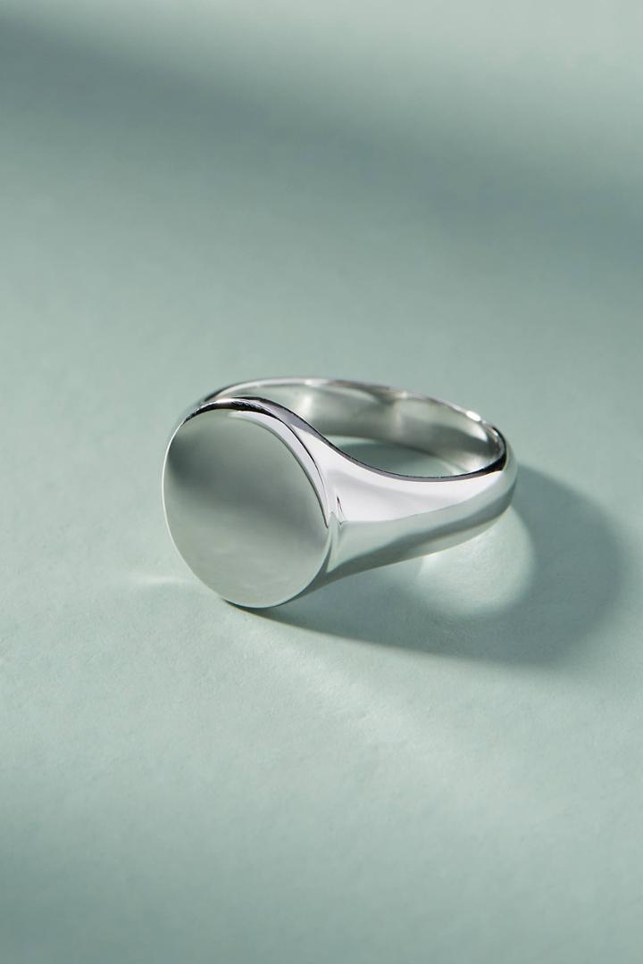 Melanie Auld Round Signet Ring