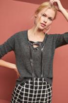 Rails Amelia Lace-up Sweater