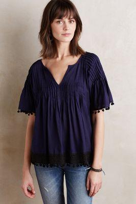 Floreat Pommed Peasant Blouse