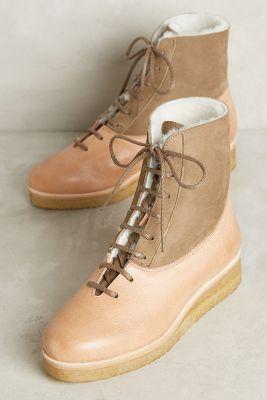 Kupuri Mica Lace-up Ankle Boots