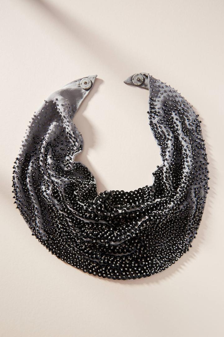 Mignonne Gavigan Tanya Midnight Scarf Necklace