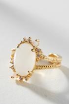 Anthropologie Oval Princess Ring