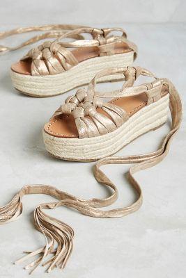 Sigerson Morrison Cosie Sandals Gold