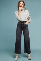 Amo Ava Ultra High-rise Cropped Wide-leg Jeans