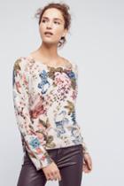 Angel Of The North Winter Bouquet Pullover
