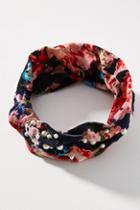 Joshipura Valerie Pearled Velvet Headband