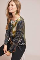Tiny Patchwork Blooms Blouse