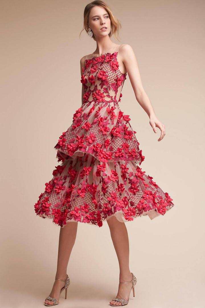 Anthropologie Cece Wedding Guest Dress