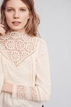Plenty By Tracy Reese Victorian Lace Blouse