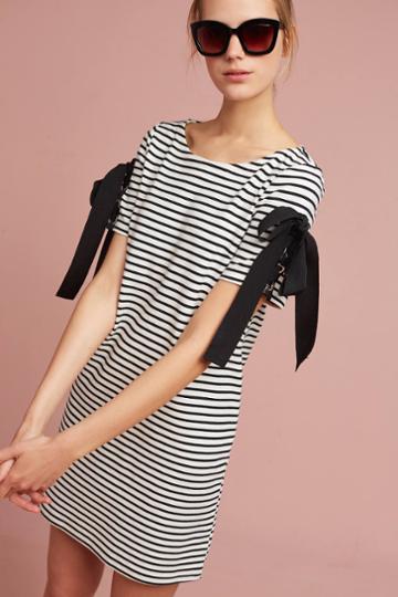 Maeve Ribbons & Stripes Dress