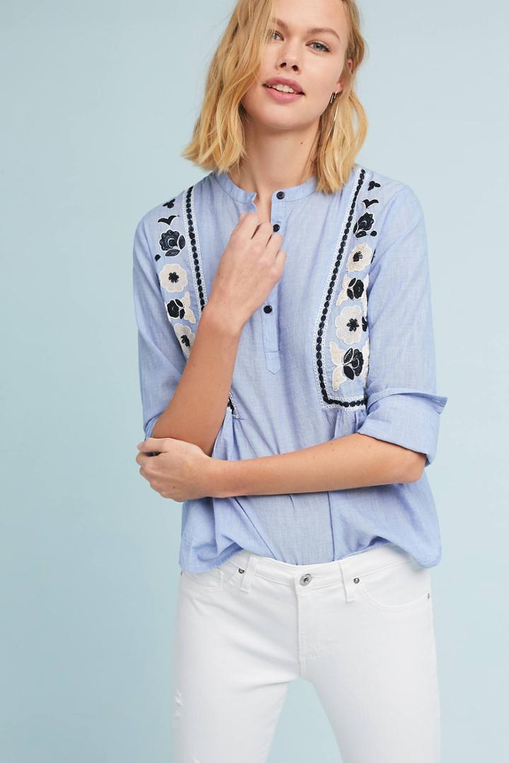 Berenice Morning Glory Blouse