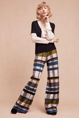 Siyu Farrow Wool Wide-legs