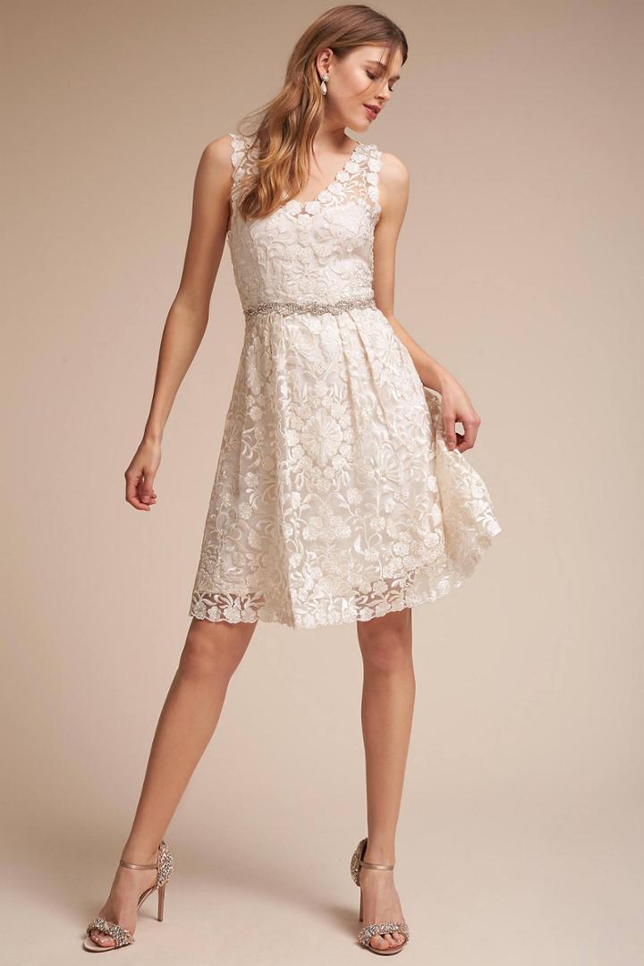 Anthropologie Collins Wedding Guest Dress
