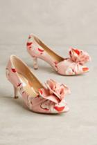 Vanessa Tao Papillon Heels Pink Apple