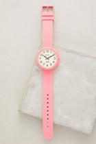 Anthropologie Electric Piglet Pink Watch