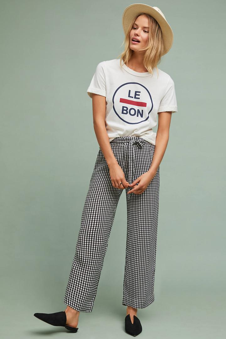 Sanctuary Gingham Wide Legs