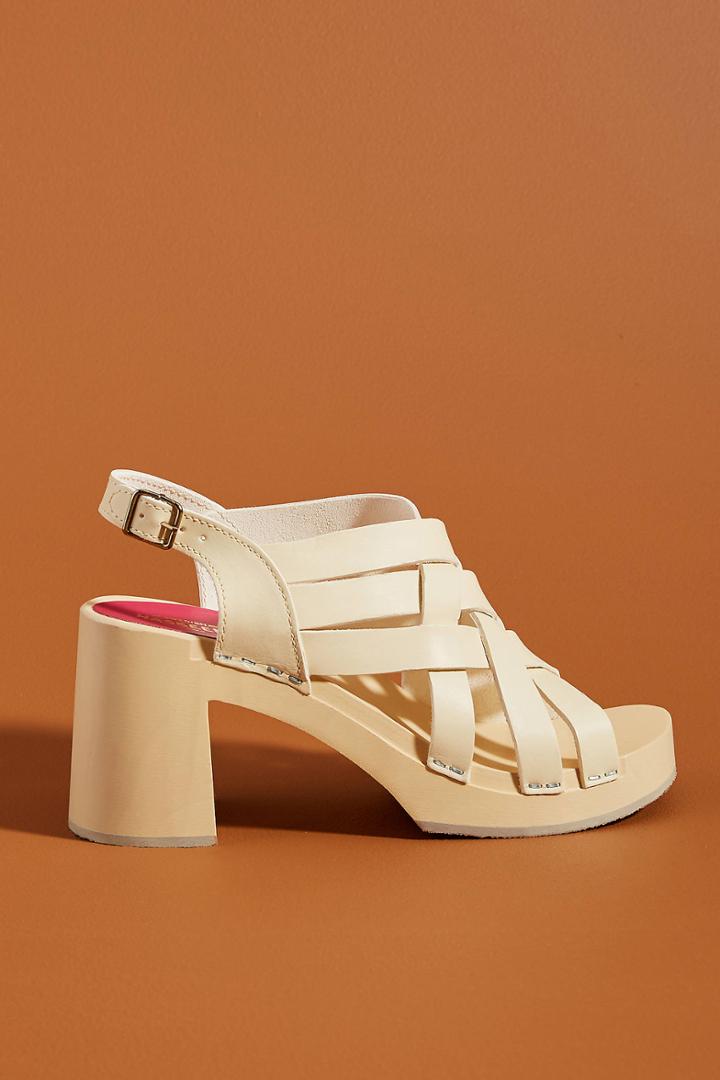Swedish Hasbeens Vivi Caged Clog Sandals