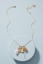 Anthropologie Freshwater Pearl Shell Necklace