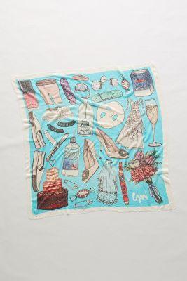 Cjw Bride Square Scarf
