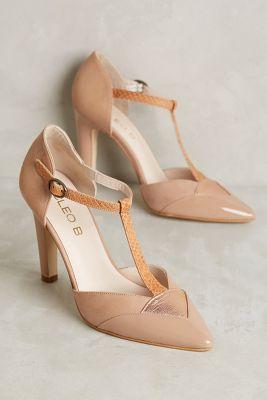 Cleo B Aria Heels Neutral Motif