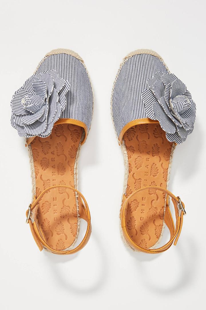 Chie Mihara Flower Espadrilles